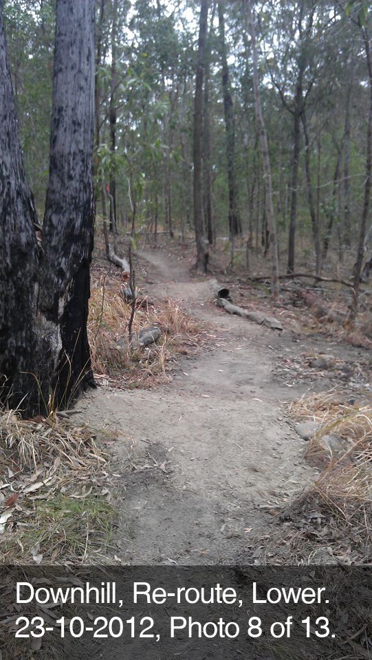 Downhill, Re-route - Lower. 28-10-2012, 8 of 13.jpg